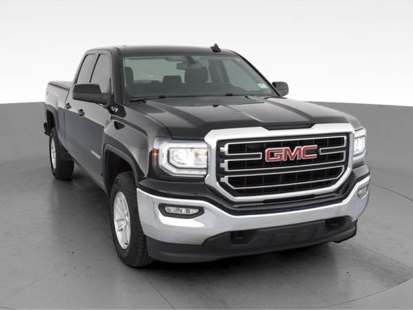 2018 GMC Sierra 1500 Double Cab SLE Pickup 4D 6 1/2 ft pickup Black... for sale in Erie, PA – photo 16