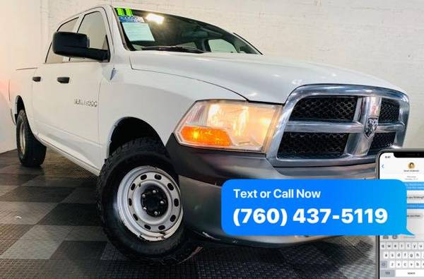 2011 Ram 1500 ST 4x4 ST 4dr Crew Cab 5.5 ft. SB Pickup - Guaranteed... for sale in Oceanside, CA – photo 2