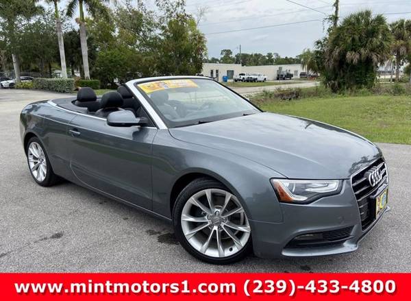 2013 Audi A5 Premium Plus (LUXURY CONVERTIBLE) - - by for sale in Fort Myers, FL – photo 2