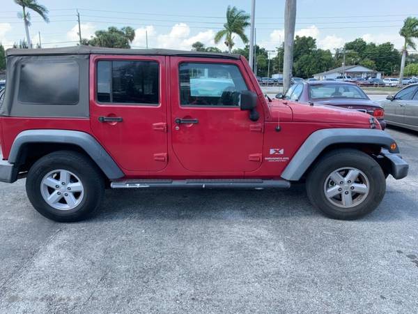 2007 Jeep Wrangler Unlimited X - - by dealer - vehicle for sale in Fort Myers, FL – photo 3