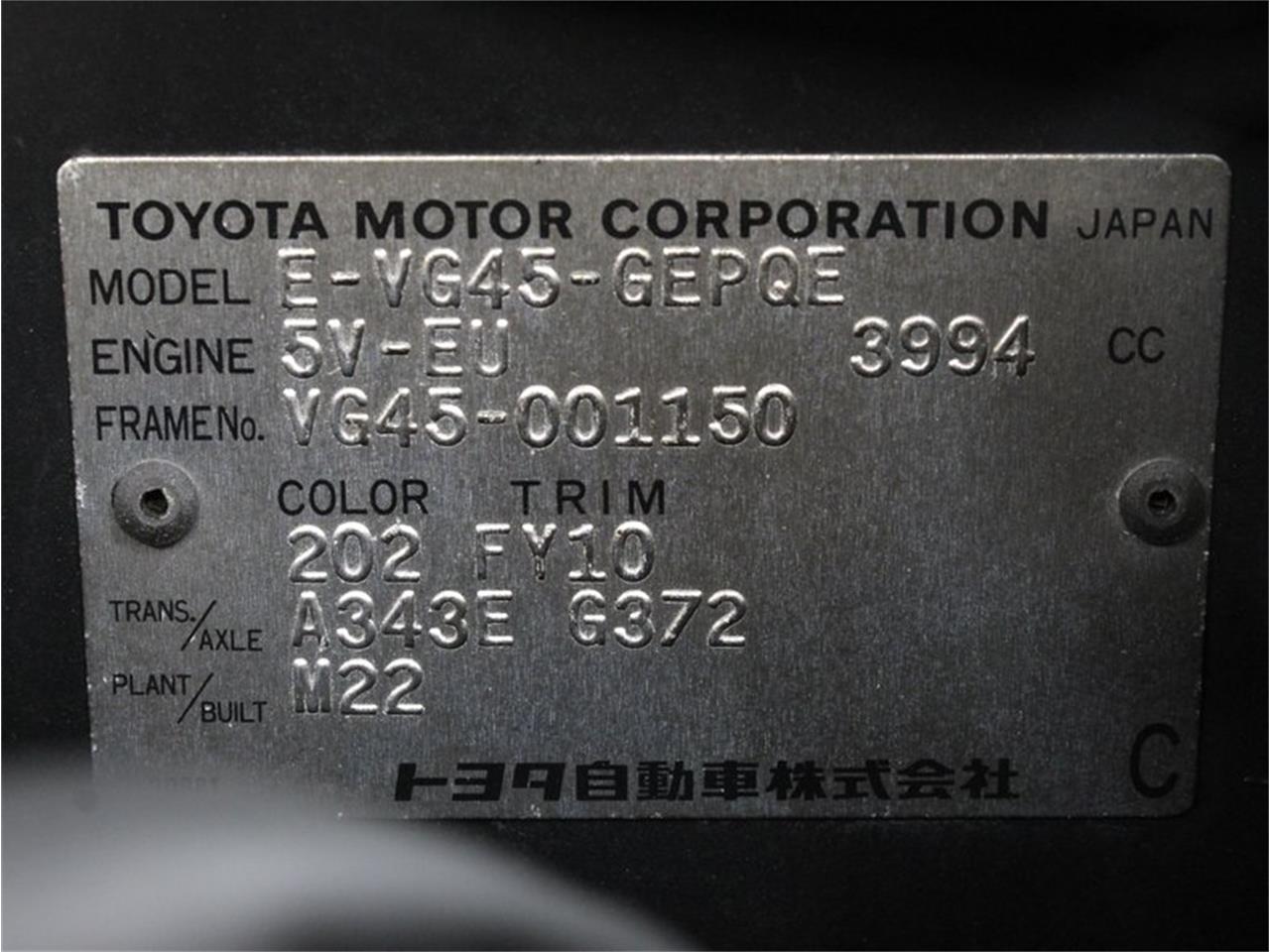 1990 Toyota Century for sale in Christiansburg, VA – photo 52