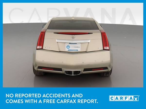 2014 Caddy Cadillac CTS 3 6 Premium Collection Coupe 2D coupe Beige for sale in Arlington, District Of Columbia – photo 7