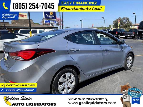 2016 Hyundai Elantra SE PRICED TO SELL! - cars & trucks - by dealer... for sale in Oxnard, CA – photo 2