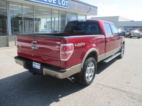 2013 Ford F150 Super Crew Lariat 4x4 Pickup w/6.5' Box for sale in Sioux City, IA – photo 5
