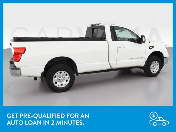 2017 Nissan TITAN XD Single Cab SV Pickup 2D 8 ft pickup White for sale in Beaumont, TX – photo 9