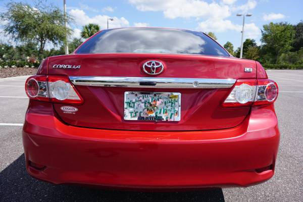 2011 TOYOTA COROLLA LE *1 OWNER *LOW MILES *NEWER TIRES* 3 SET OF... for sale in Lutz, FL – photo 10