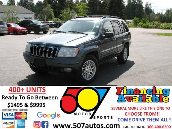 2003 Jeep Grand Cherokee 4dr Limited 4WD - cars & trucks - by dealer... for sale in Roy, WA – photo 2