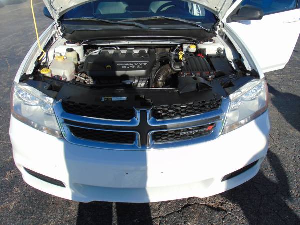 2014 Dodge Avenger Glacier White Buy Here Pay Here $2500 down CLEAN... for sale in New Albany, OH – photo 12