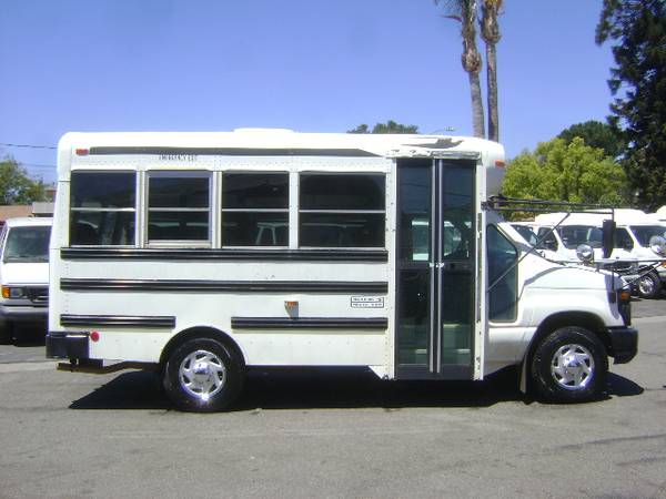 08 Ford E350 15-Passenger School Bus Cargo RV Camper Van 1 Owner for sale in Corona, CA – photo 2