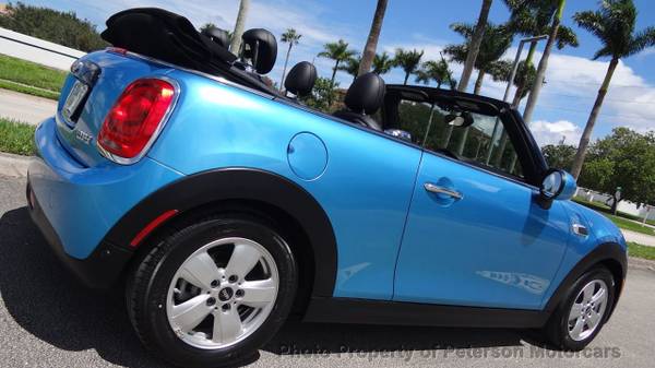 2018 *MINI* *Cooper Convertible* Electric Blue Metallic - cars &... for sale in West Palm Beach, FL – photo 3