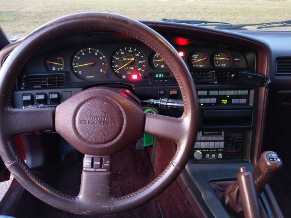 1986.5 Toyota Supra 68k miles - exceptional condition for sale in Kasota, MN – photo 7