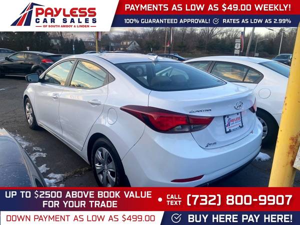 2016 Hyundai Elantra SE FOR ONLY 254/mo! - - by for sale in south amboy, NJ – photo 5
