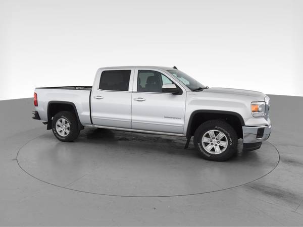 2015 GMC Sierra 1500 Crew Cab SLE Pickup 4D 6 1/2 ft pickup Silver -... for sale in Rochester , NY – photo 14