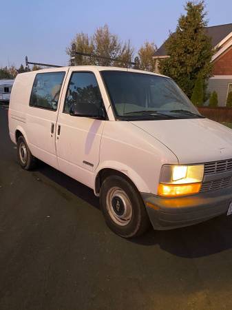 1999 Chevy Astro Work Van W/ Shelves&Ladder Rack - cars & trucks -... for sale in Bend, OR – photo 2