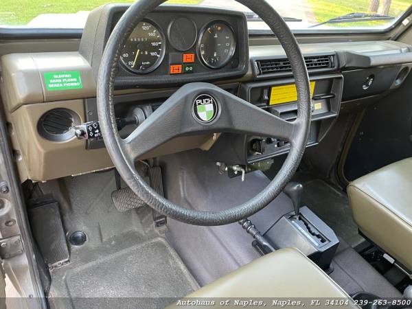 1989 Mercedes-Benz 230GE Puch G-Class HARD TOP! Swiss Army G-Wagon for sale in Naples, FL – photo 13