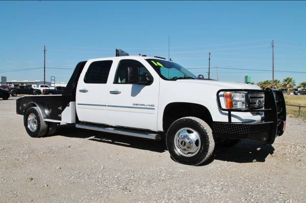 2014 GMC 3500 DENALI DUALLY*DURAMAX*FLATBED*RANCH... for sale in Liberty Hill, IA – photo 17