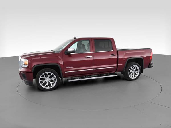 2014 GMC Sierra 1500 Crew Cab Denali Pickup 4D 5 3/4 ft pickup Red -... for sale in Fresh Meadows, NY – photo 4