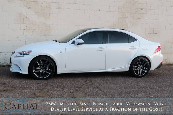STUNNING '14 Lexus IS 250 AWD F-SPORT! - cars & trucks - by dealer -... for sale in Eau Claire, WI – photo 2