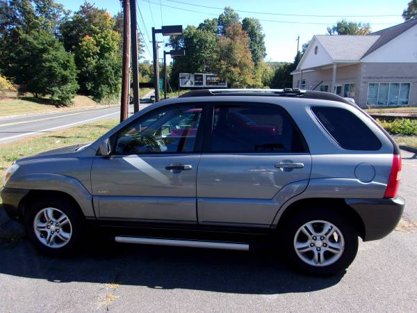 2006 KIA SPORTAGE EX-4DR 4X4-V6-AUTO-ALLOYS-MOONROOF-NEW TIRES!! for sale in PALMER, MASS, MA – photo 6
