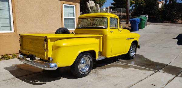 1957 3100 Chevrolet Short bed big window truck for sale in Santee, CA – photo 7