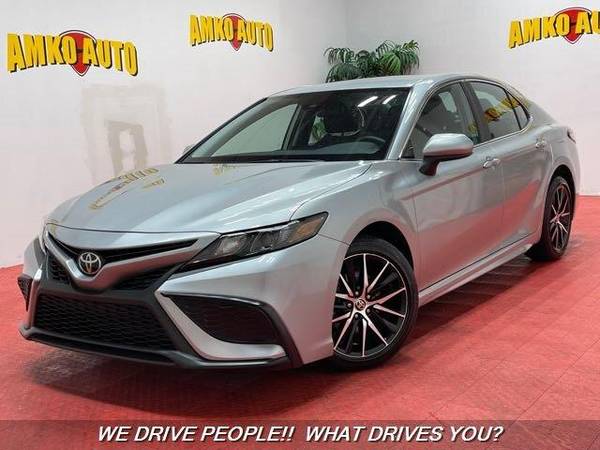 2021 Toyota Camry SE SE 4dr Sedan We Can Get You Approved For A Car! for sale in TEMPLE HILLS, MD – photo 2