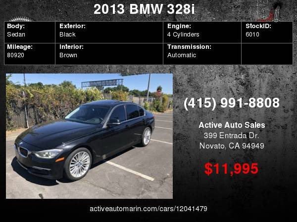 2013 BMW 328i w/M-Package! Low Miles! Excellent Condition! for sale in Novato, CA – photo 17