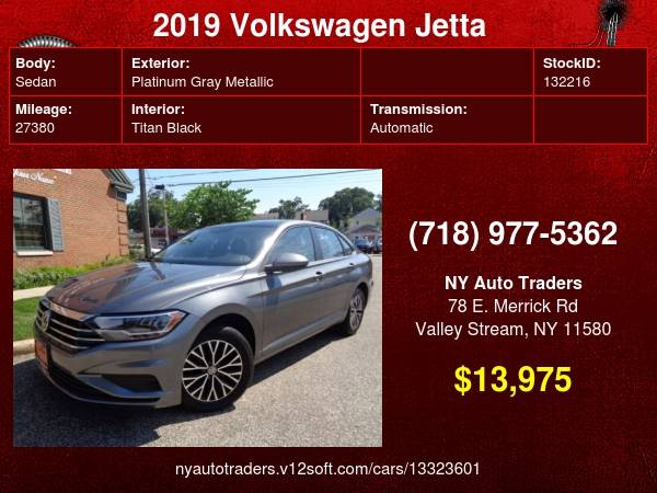 2019 Volkswagen Jetta SE Auto w/SULEV - cars & trucks - by dealer -... for sale in Valley Stream, NY – photo 24