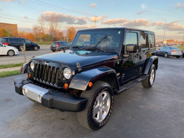 2008 Jeep Wrangler Unlimited 4WD Sahara - cars & trucks - by dealer... for sale in Columbus, OH – photo 3