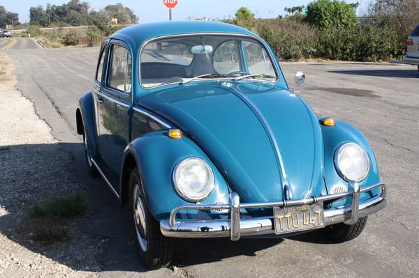 1966 VW BEETLE - cars & trucks - by owner - vehicle automotive sale for sale in Santa Barbara, CA – photo 4