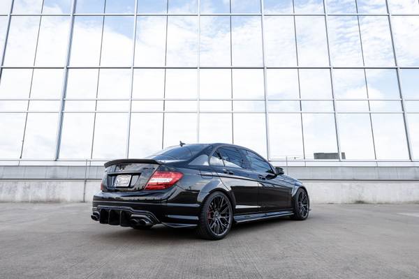 2013 Mercedes Benz C63 P31 Pkg-VOSSEN Wheels-RED Inter-Carbon for sale in Dallas, District Of Columbia – photo 5