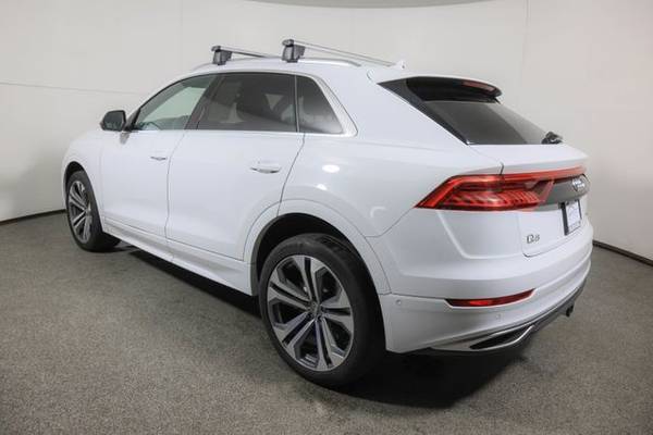 2019 Audi Q8, Glacier White Metallic - - by dealer for sale in Wall, NJ – photo 3