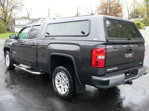 15 GMC Sierra 1500 SLE Double Cab 4x4 5.3L V8, Matching Cap, Only... for sale in binghamton, NY – photo 8