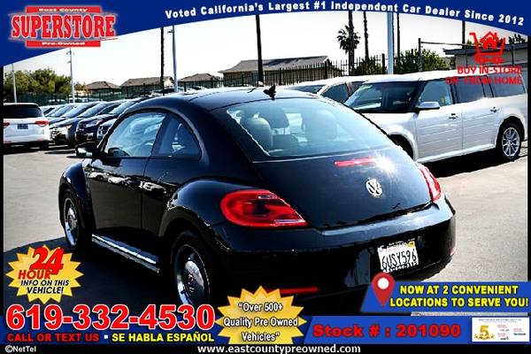 2012 VOLKSWAGEN BEETLE 2.5L HATCHBACK-EZ FINANCING-LOW DOWN! - cars... for sale in El Cajon, CA – photo 11