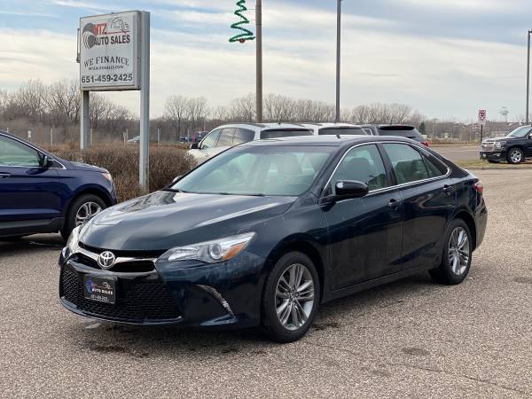 2016 TOYOTA CAMRY SE ONLY 79K MILES! ALL CREDIT APPROVED!! - cars &... for sale in Burnsville, MN – photo 2