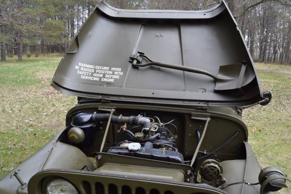 Award Winning Restored Army Jeep (M38A1) for sale in Crosslake, MN – photo 13