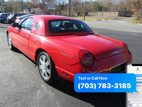 2004 FORD THUNDERBIRD w/Hardtop Premium ~ WE FINANCE BAD CREDIT -... for sale in Stafford, District Of Columbia – photo 7