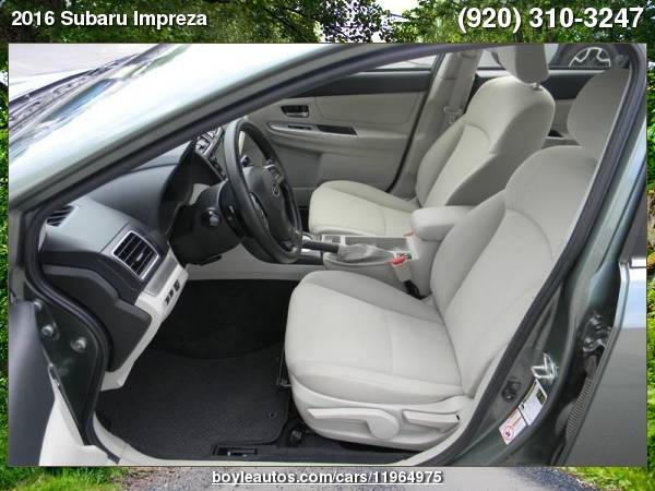 2016 Subaru Impreza 2.0i Premium AWD 4dr Sedan with for sale in Appleton, WI – photo 11