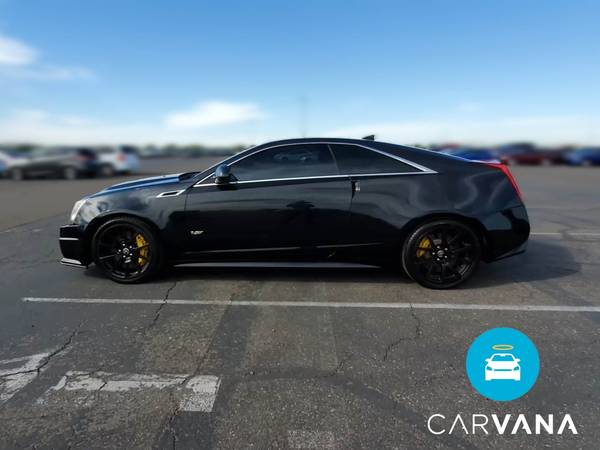 2012 Caddy Cadillac CTS CTS-V Coupe 2D coupe Black - FINANCE ONLINE... for sale in irving, TX – photo 5