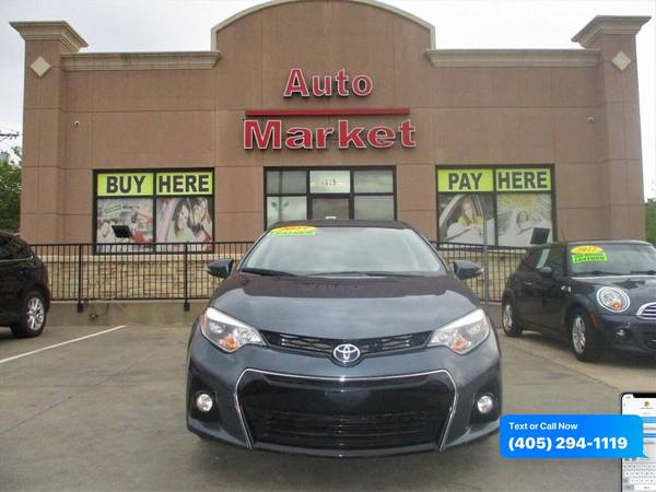2015 Toyota Corolla L 4dr Sedan 4A 0 Down WAC/Your Trade - cars & for sale in Oklahoma City, OK – photo 2