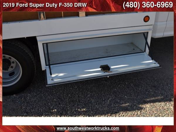 2019 Ford Super Duty F-350 DRW F-350 XL 12 Foot Flat Bed with Rack -... for sale in mesa, TX – photo 12