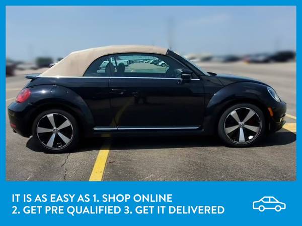 2013 VW Volkswagen Beetle Turbo Convertible 2D Convertible Black for sale in Other, OR – photo 10