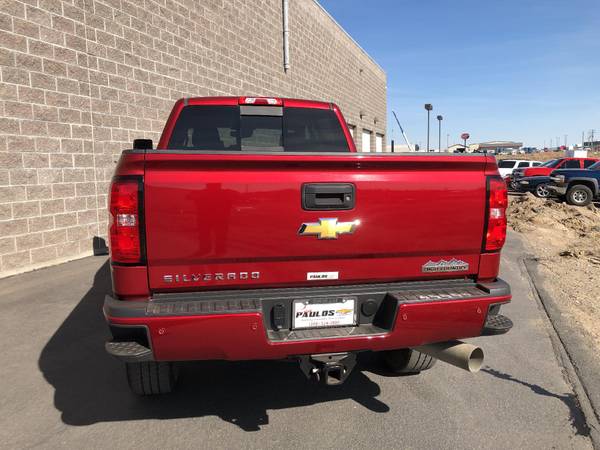 2019 Chevy Chevrolet Silverado 3500HD High Country pickup Cajun Red for sale in Jerome, ID – photo 4