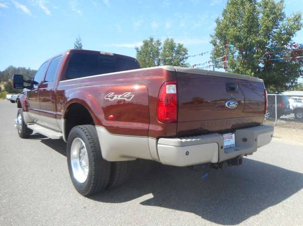 2008 FORD F450 KING RANCH CREWCAB 4X4 DUALLY DIESEL *NEW MOTOR* for sale in Anderson, CA – photo 7