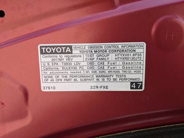 2017 Toyota Prius Prime Premium SKU: H3065158 Hatchback - cars & for sale in Irvine, CA – photo 24