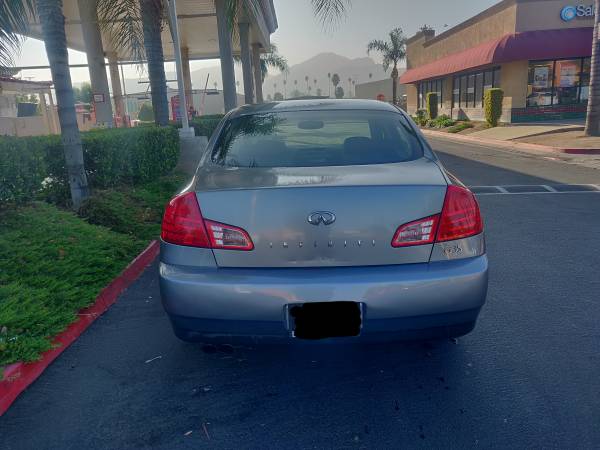 2004 INFINITI G35 SEDAN AUTOMATIC CLEAN TITLE - SMOGGED - cars &... for sale in Riverside, CA – photo 6