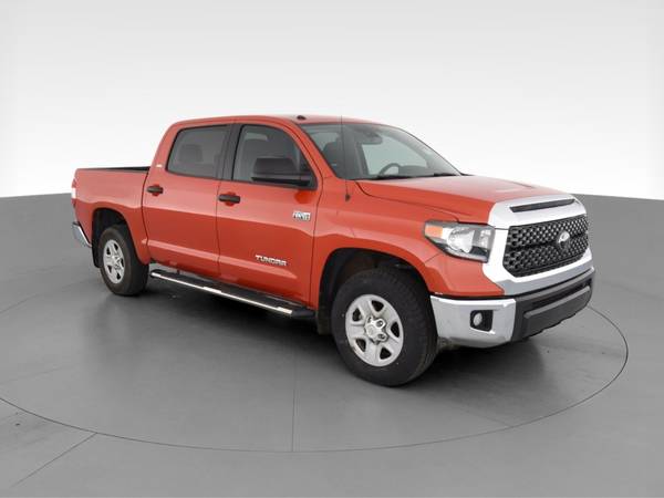 2018 Toyota Tundra CrewMax SR5 Pickup 4D 5 1/2 ft pickup Orange - -... for sale in Placerville, CA – photo 15
