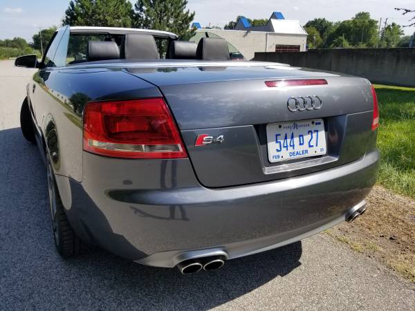 2007 Audi S4 Automatic Convertible AWD for sale in redford, MI – photo 3