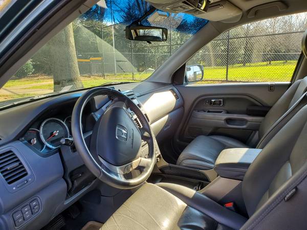 2007 Honda Pilot EX-L 4WD 5 SP Auto w/ Rear Ent, Steel Blue - cars &... for sale in Falls Church, District Of Columbia – photo 6