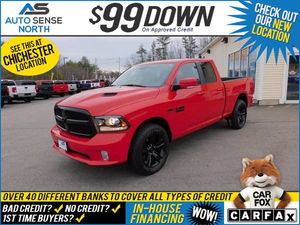 2017 Ram 1500 Sport - BAD CREDIT OK! - cars & trucks - by dealer -... for sale in Chichester, NH