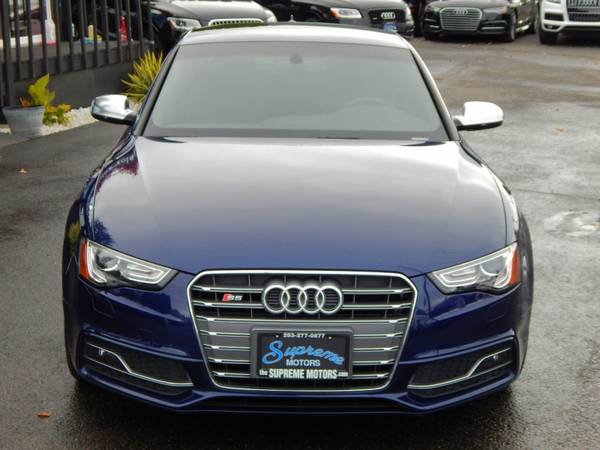 2014 Audi S5 3.0T Coupe AWD + 1 Owner CLEAN CARFAX + RARE BLUE for sale in Kent, WA – photo 10